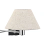Wall lamp Elspet Swing Arm with charging ports chr