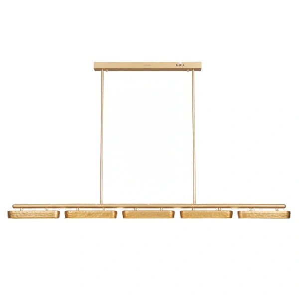 Pendant lamp Bronte Marble L162 BRS