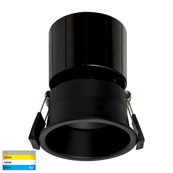 Recessed downlight Prime BLK Fixed Deep 3CCT LED 12W IP54 BLK Recessed downlight Prime BLK Fixed Deep 3CCT LED 12W IP54 BLK
