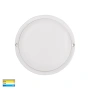Wall or Ceiling light Muovi HV3525T-WHT 12W TRI Colour Dimmable