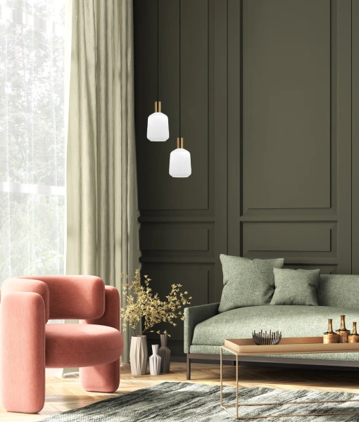 Pendant light PAPEL4 E27 Opal