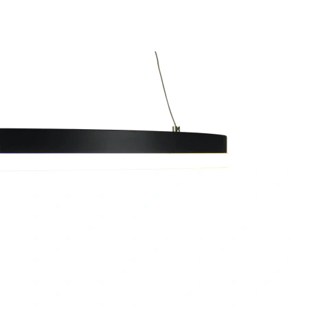 Pendant lamp CRONUS.60 CTS LED RING BLACK