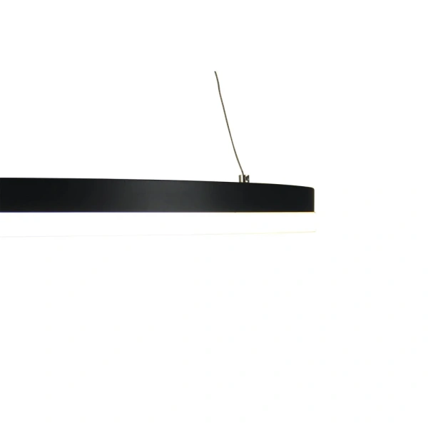 Pendant lamp CRONUS.60 CTS LED RING BLACK