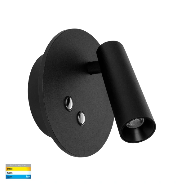 Wall light Lesen BLK LED 2x3W CCT Touch dim Wall light Lesen BLK LED 2x3W CCT Touch dim