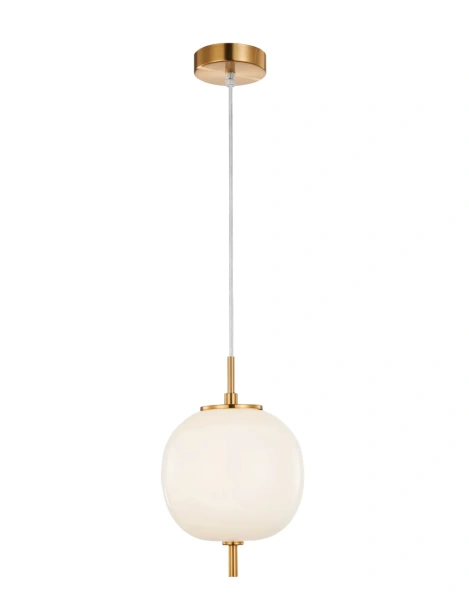 Pendant lamp PINO 1 Round Opal Matte 10W Pendant lamp PINO 1 Round Opal Matte 10W