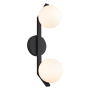 Wall Light Rayna 2LT G9 10W IP44 BLK