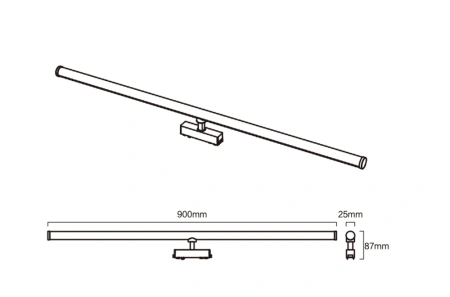Track Opal Tube Z3050-30.OP.CCT.BK 48V 30W WIFI