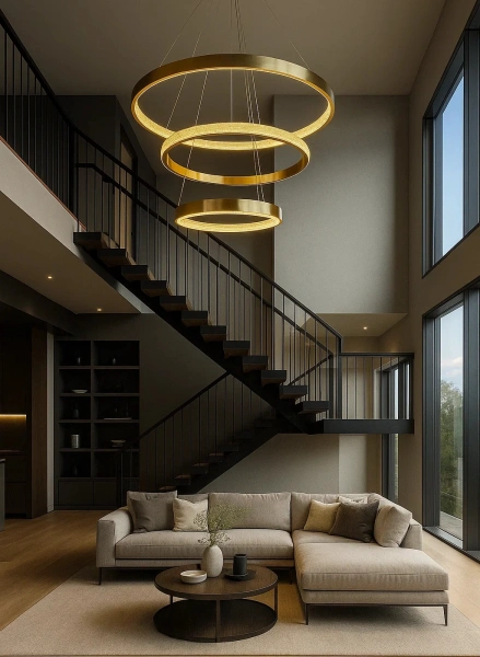 Pendant lamp Helisema 3 LED 3CCT BR