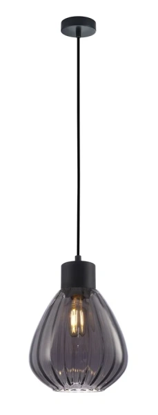 Pendant lamp TULIP2 E27 black