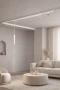 Track tube pendant Z2016-12.24.30.WH 48V LED 12W