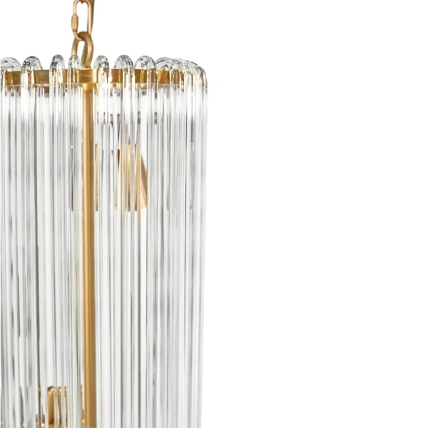 Pendant lamp Zara Long Brass