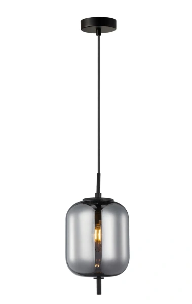 Pendant lamp PINO 7 Jar Smokey Black 10W Pendant lamp PINO 7 Jar Smokey Black 10W