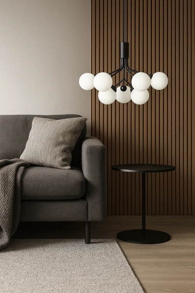 Pendant lamp Moza S9 BK