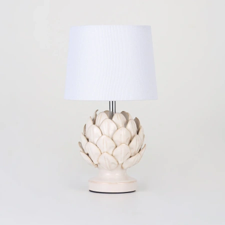 Table lamp Tasha Artichoke Set of 2 E14 WHT