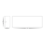 Wall light Maro Up & Down TRICol LED 8W IP54 BLK