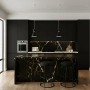 Pendant lamp Oslo E27 BLK WHT