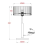 Table light MEDICI 300mm GL