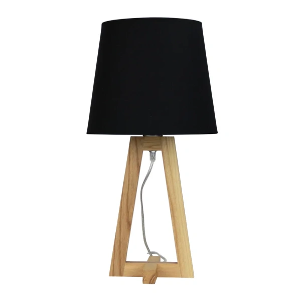 Table lamp EDRA w- BLACK COTTON SHADE