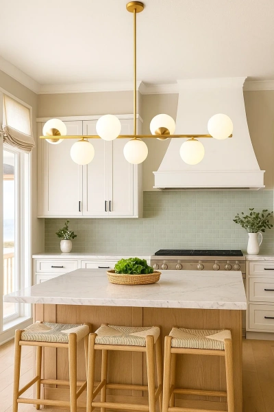 Pendant lamp Charmaine S7 G9 BRS