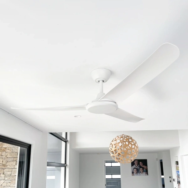 Ceiling Fan Flatjet 3-4-5 blades WHT 52