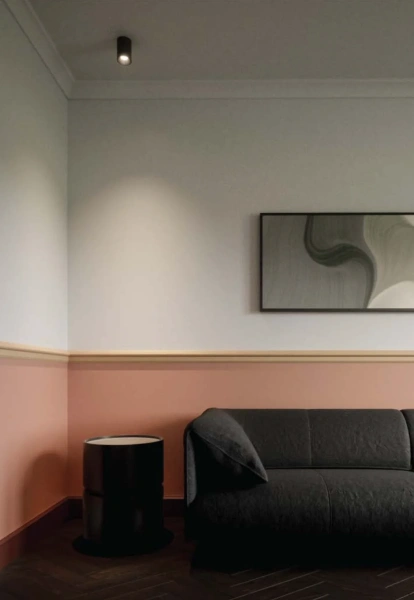 Surface downlight Gold Cylinder ZTUBE-10.75.CCT.BKG LED 10W Surface downlight Gold Cylinder ZTUBE-10.75.CCT.BKG LED 10W