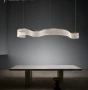 Pendant lamp CARSIA-1P Curl LED 43W Black