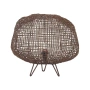Table lamp Nerina Rattan E27 Brown