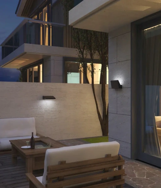 Wall light PLANA 02 LED Adjustable Wedge IP65