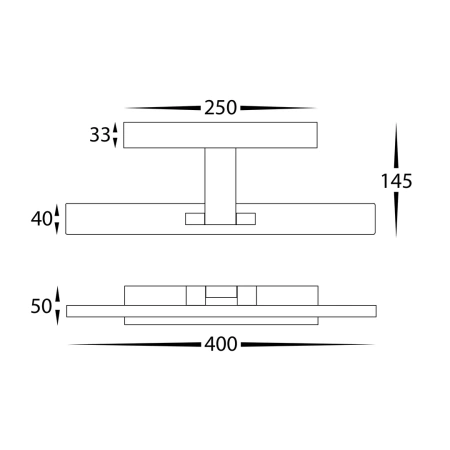 Wall light Vanita HV8101T-WHT 3CCT LED 20W WHT
