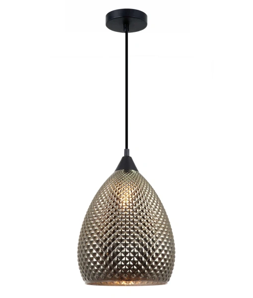 Pendant lamp Rictus 4 Bohemian Glass Ellipse Shape E27 CHR Pendant lamp Rictus 4 Bohemian Glass Ellipse Shape E27 CHR