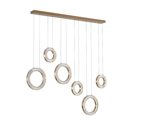 Pendant lamp LUNA 6 LED 80W GL