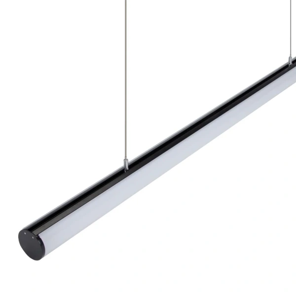 Pendant lamp PIPE 60 1.7M BLK 23132