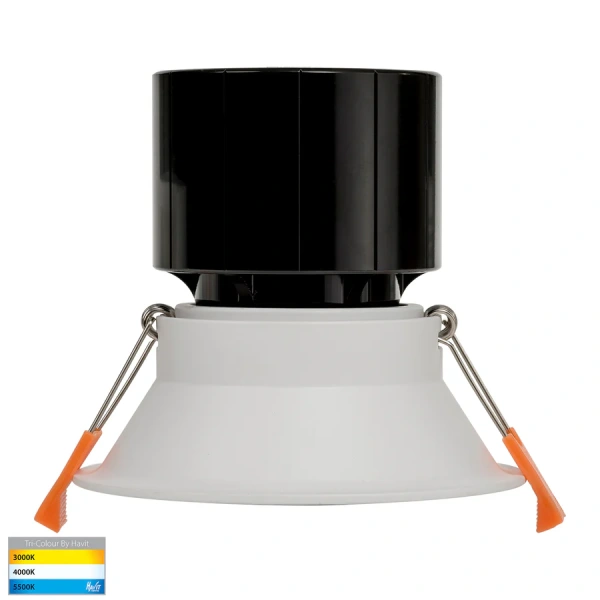 Recessed Downlight Prime Fixed Deep 3CCT LED 12W IP54 WHT Recessed Downlight Prime Fixed Deep 3CCT LED 12W IP54 WHT