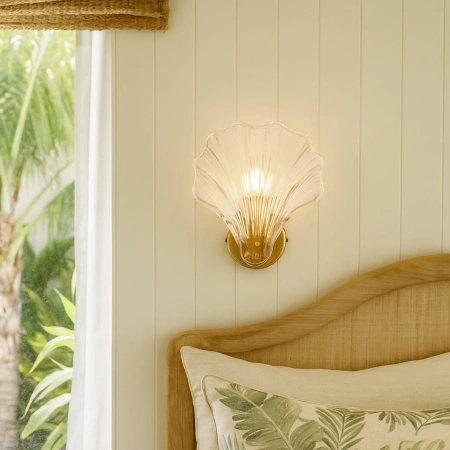 Wall lamp Aurora Clear Glass E14 brs