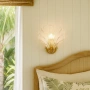 Wall lamp Aurora Clear Glass E14 brs