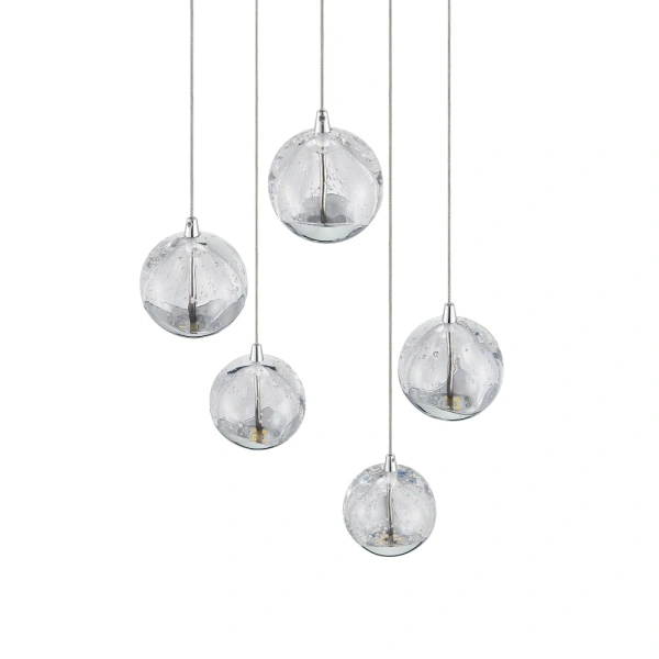 Pendant light SEGOVIA 5 LED 25W CH