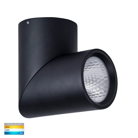 Surface downlight Nella Rotatable 12V 3CCT LED 18W BLK