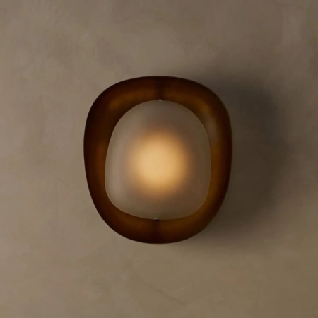Wall lamp Dovik Resin LED 6W Antique bronze