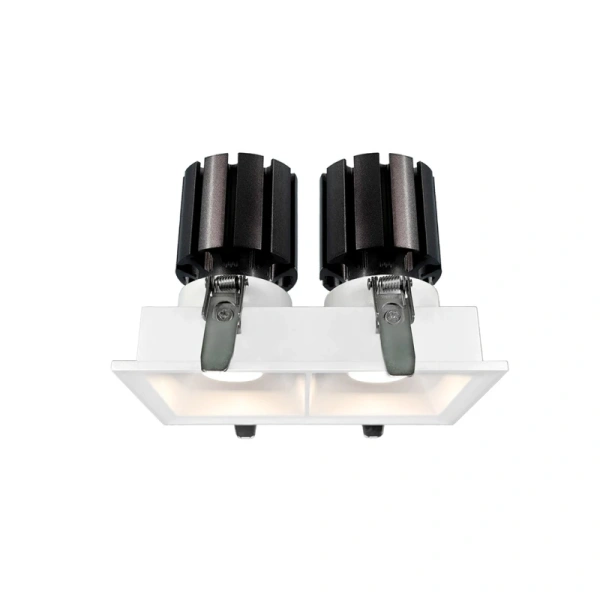 Recessed downlight Shift 2 rectangle adjustable LED 20W 3K WHT Recessed downlight Shift 2 rectangle adjustable LED 20W 3K WHT