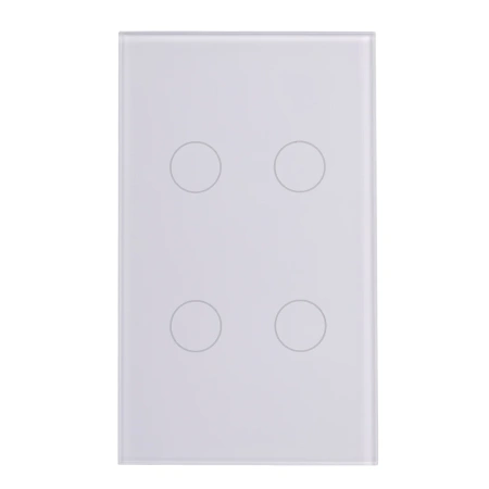 Wall Switch 4 Gang WHT HV9210-4 Wifi