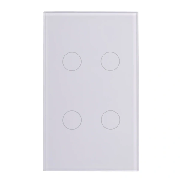Wall Switch 4 Gang WHT HV9210-4 Wifi