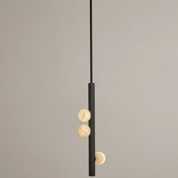 Pendant lamp Tivor marble BL