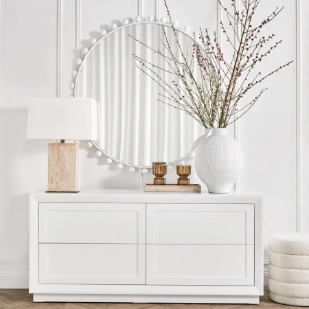Table Lamp Dominique Travertine