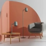 Floor lamp Pia Sage Green