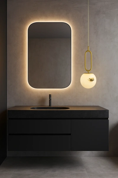 Pendant lamp Mores D15 Alabaster Spanish Marble G9 BRS