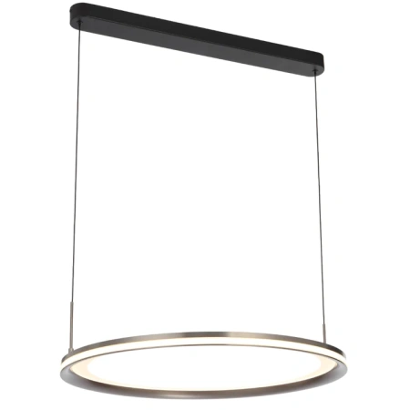 Pendant lamp FULCRUM 60CM 60w LED D600 3K DIM PEARL GREY