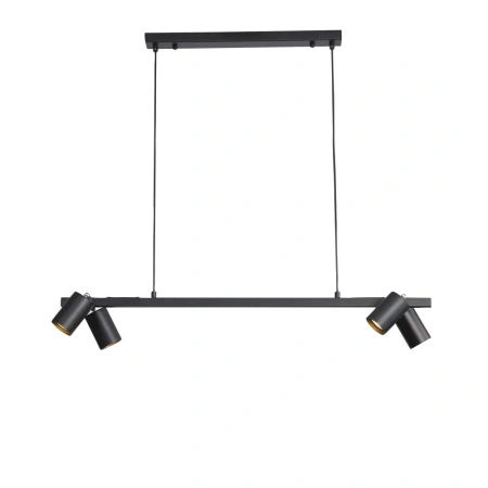 Pendant lamp BRIDGE 4 GU10 BLACK