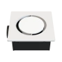 Exhaust fan Orbis 4-in-1 Retrofit Line Bathroom Heater 3CCT 12W LED WHT