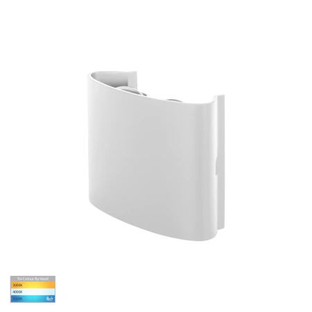 Wall light Maro Up & Down TRICol LED 4W IP54 WHT