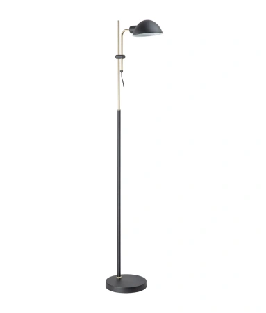 Floor lamp Tettu Swivel head E27 BLK